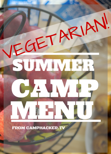 Summer Camp Cookbook/Menu - Bundle