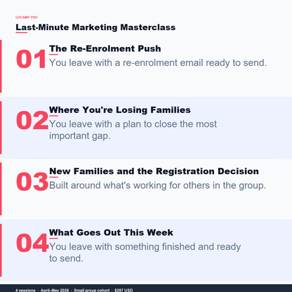Last-Minute Marketing Masterclass - LMM